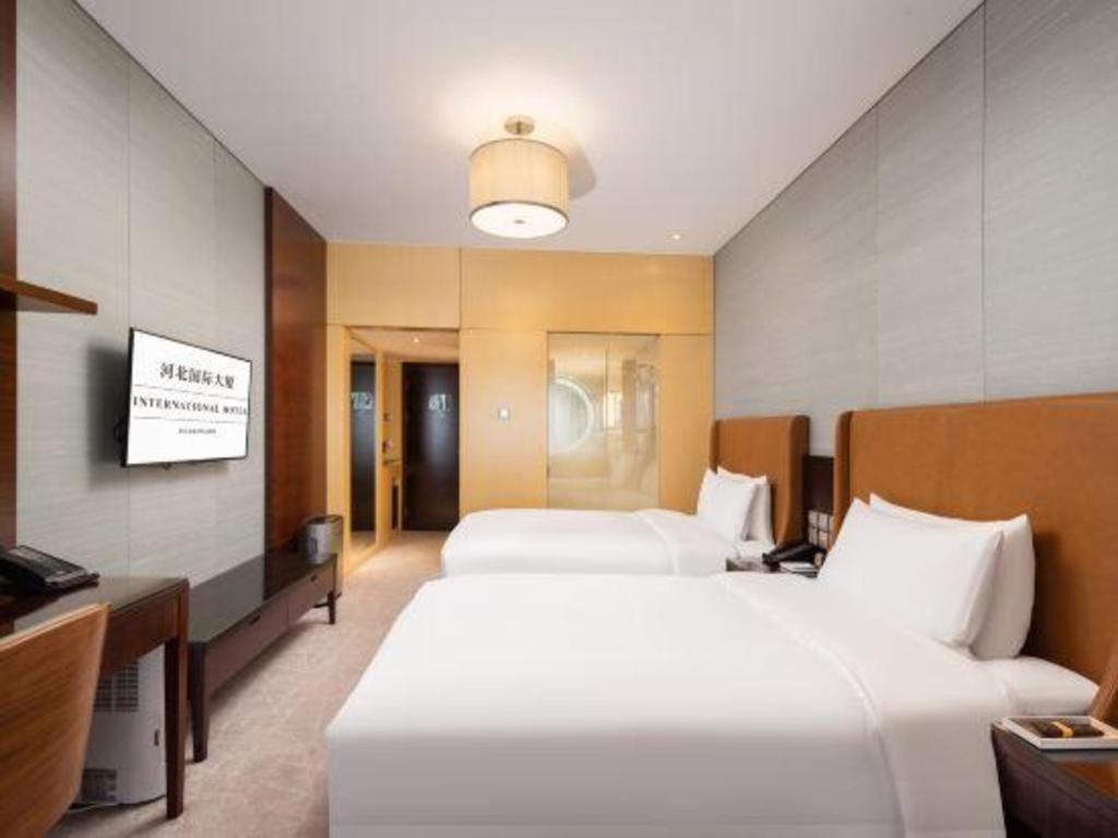 Shijiazhuang International Building Hotel Kültér fotó