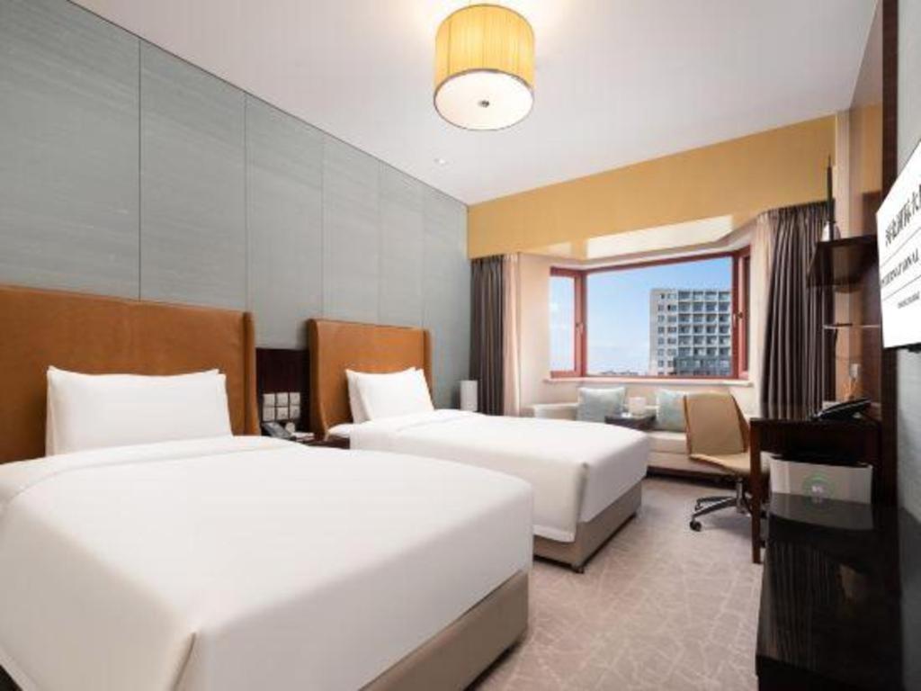 Shijiazhuang International Building Hotel Kültér fotó