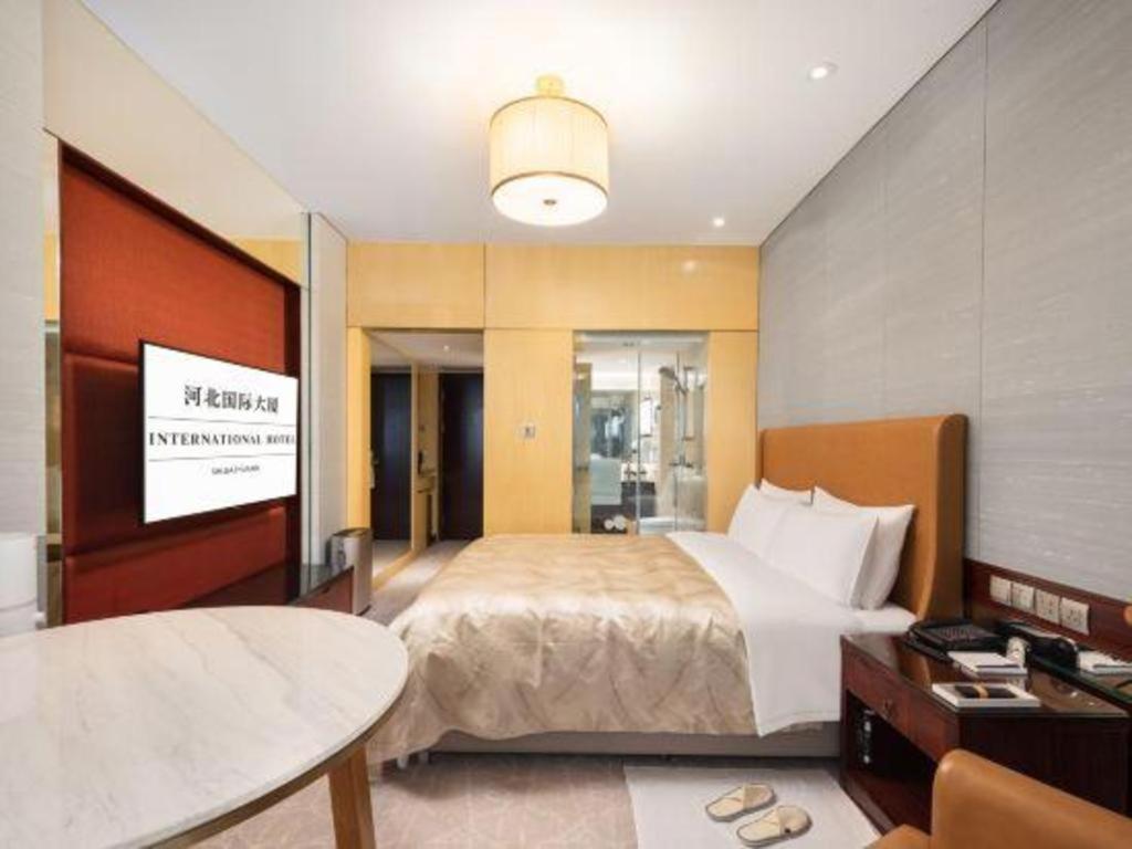 Shijiazhuang International Building Hotel Kültér fotó