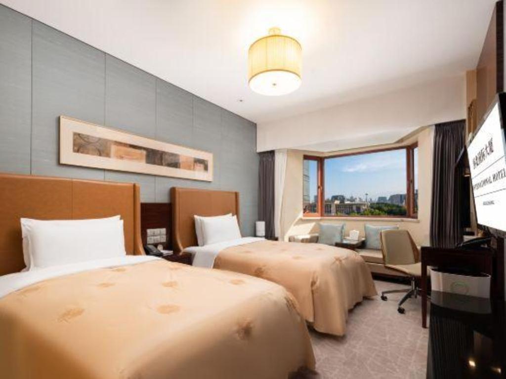 Shijiazhuang International Building Hotel Kültér fotó