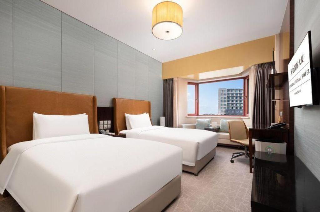 Shijiazhuang International Building Hotel Kültér fotó