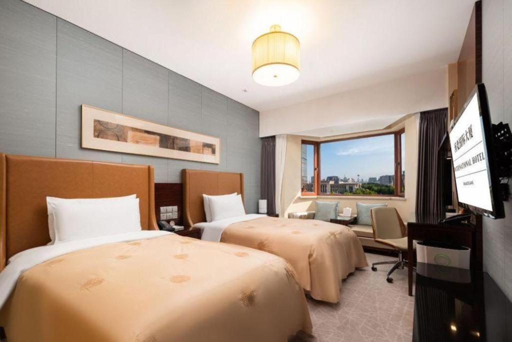 Shijiazhuang International Building Hotel Kültér fotó